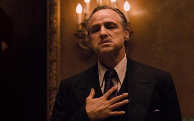 Marlon Brando, en 'El padrino'.
