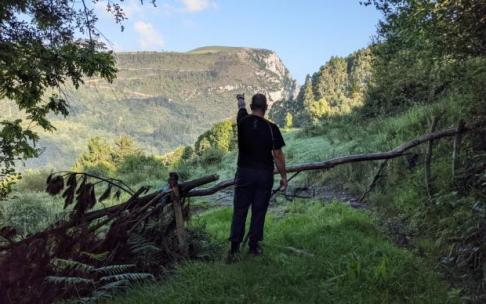 La prueba une dos picos de la localidad. Foto: Lanestosa 360º