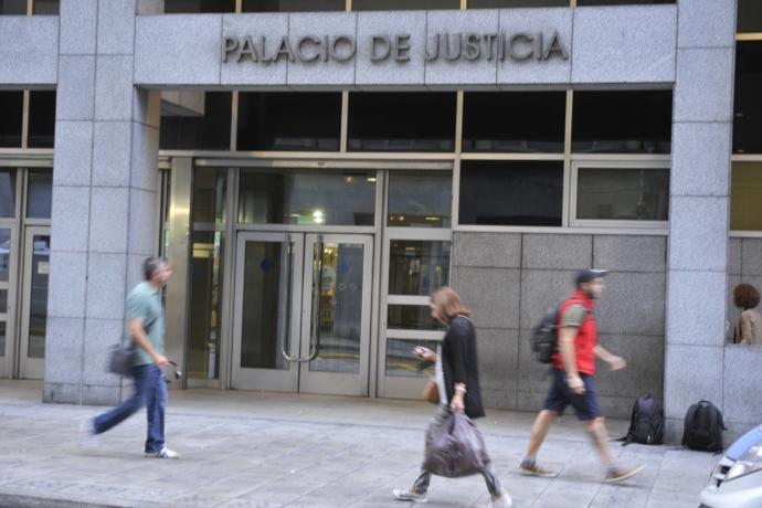 Imagen de archivo del palacio de justicia de Bilbao.