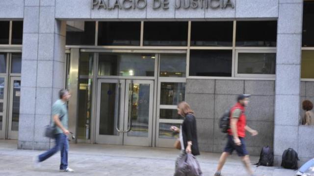 Imagen de archivo del palacio de justicia de Bilbao.