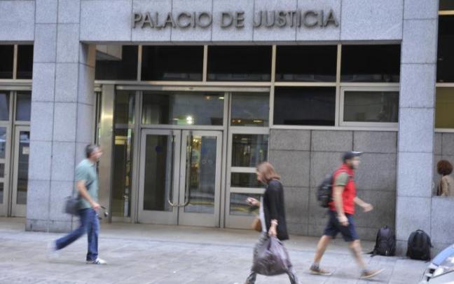 Imagen de archivo del palacio de justicia de Bilbao.