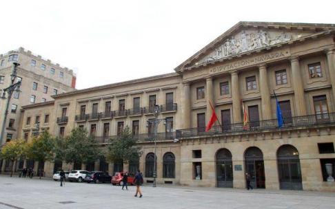 Palacio de Navarra, en Pamplona. Palacio de Navarra, en Pamplona.