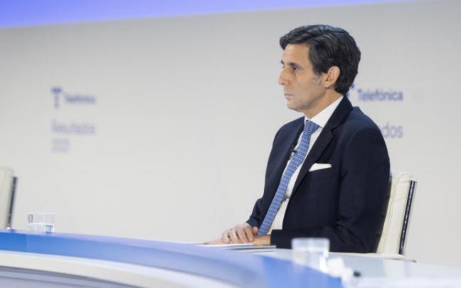 El presidente ejecutivo de Telefónica, José María Álvarez-Pallete. El presidente ejecutivo de Telefónica, José María Álvarez-Pallete.
