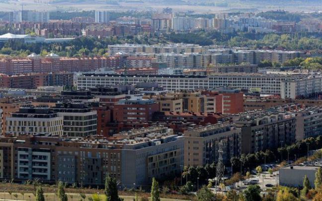 Imagen de la ciudad de Pamplona. Imagen de la ciudad de Pamplona.