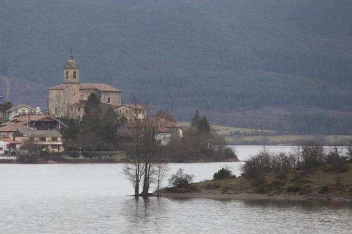 Dos heridos en sendos accidentes en Landa y Salinas de Añana