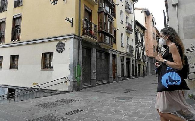 Fachada del edificio de la calle Zapatería. Foto: Alex Larretxi