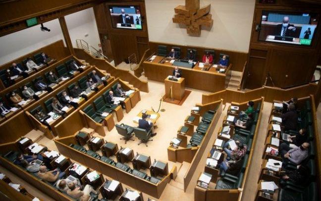 Imagen de archivo del Parlamento Vasco.