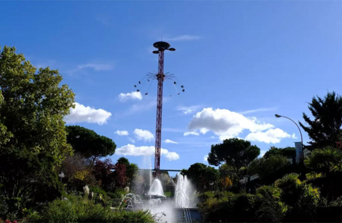 Imagen del Parque de Atracciones de Madrid.