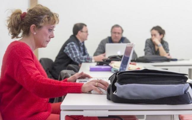 Participantes de una anterior edición de la Lanzadera de Vitoria.