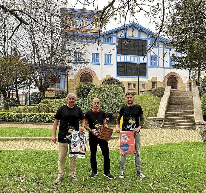 Juanje Neira, Andoitz Antzizar e Iker Goenaga. Foto: N.G.