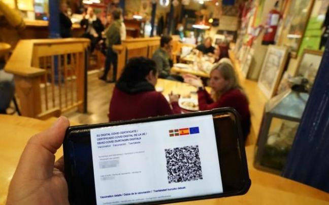 Sagardui ha defendido que gracias la exigencia del certificado covid, se ha conseguido una inmunidad comunitaria mayor.