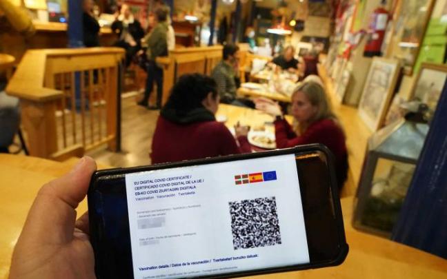 La Fiscalía del Supremo avala el uso del pasaporte covid en Euskadi La Fiscalía del Supremo avala el uso del pasaporte covid en Euskadi