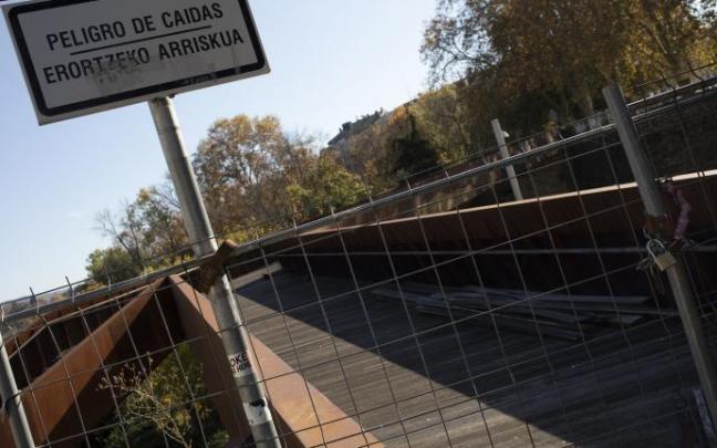 Pasarela del Labrit.