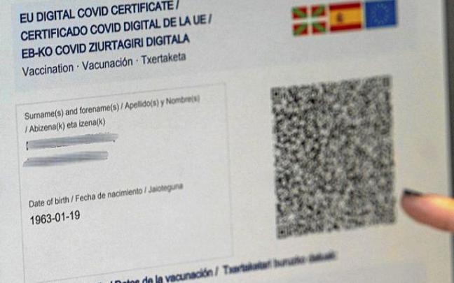 El 'pase covid' está vigente desde la semana pasada.