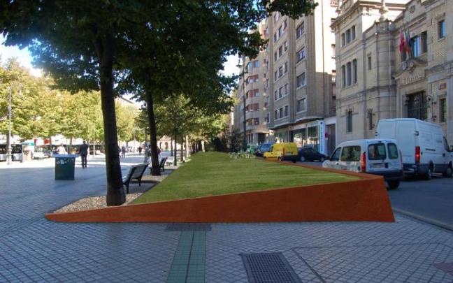Paseo Sarasate. Paseo Sarasate.