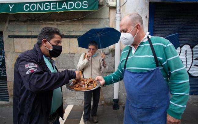 Apertura de la churrería de la Mañueta.