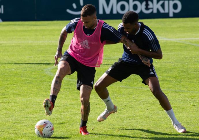 Ibáñez y Ramalho, durante la sesión de este lunes.