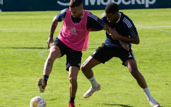 Ibáñez y Ramalho, durante la sesión de este lunes.