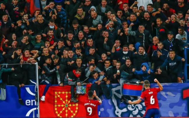 Ambiente en el Sadar.