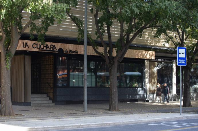 Fachada del restaurante La Cuchara de Martín