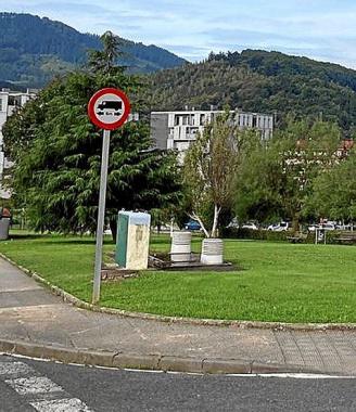 Ubicación del 'pumptrack' de Llodio.