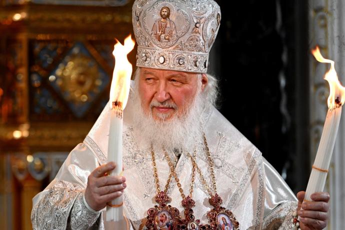 Kiril, el patriarca de la Iglesia Ortodoxa Rusa (IOR).