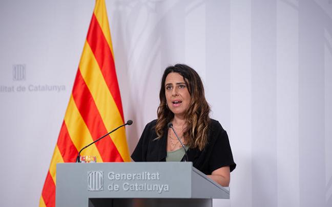 Patricia Plaja, portavoz del Govern catalán.