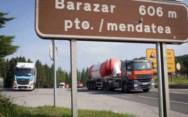 El alto de Barazar tendrá canon de uso para los camiones.
