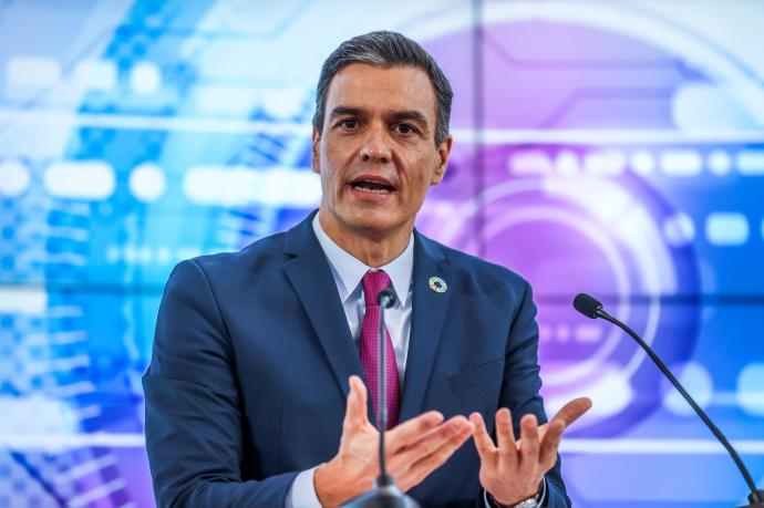 Pedro Sánchez, presidente del Gobierno español