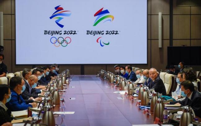 Imagen de archivo en la que se debate la celebración de las Olímpiadas de Invierno en Pekín en 2022.