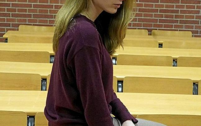 Diana Deriazhna, ucraniana haciendo un máster en la UPV/EHU