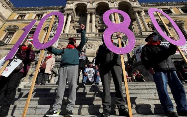 Movilización convocada por el Movimiento de Pensionistas