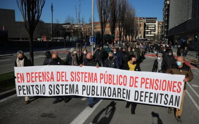 Manifestación del Movimiento de Pensionistas de Euskal Herria Manifestación del Movimiento de Pensionistas de Euskal Herria