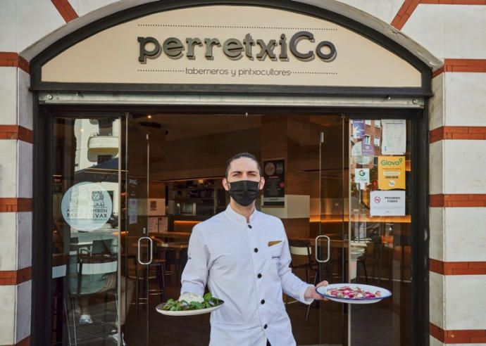 El cuarto restaurante de PerretxiCo en Madrid se ubica en la calle Augusto Figueroa 32.