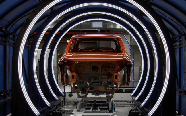 Túnel de pintura de VW Navarra