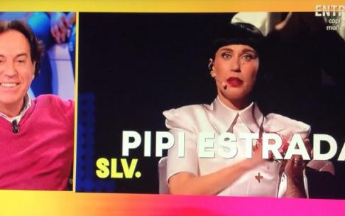 Pipi Estrada y la representante de Serbia en Eurovisión. Pipi Estrada y la representante de Serbia en Eurovisión.