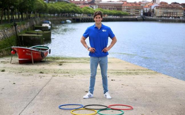 El zumaiarra Iñigo Peña va a por todas a los Juegos Olímpicos de Tokio.