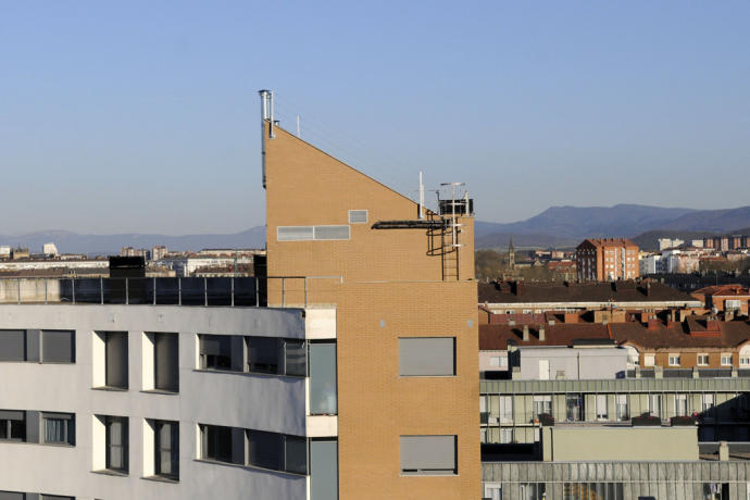 Bloques de viviendas de Gasteiz, en el barrio de Zabalgana.