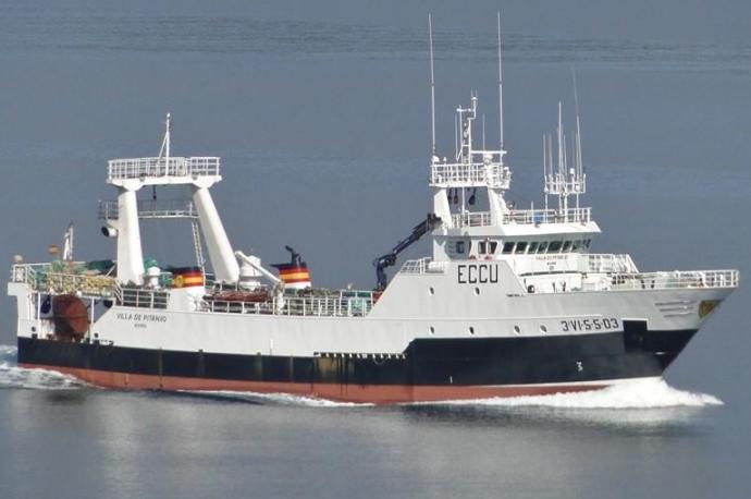 El pesquero Villa de Pitanxo.
