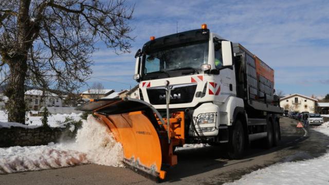 La fase operativa del plan de Vialidad Invernal se ha activado en tres ocasiones por nieve y precipitaciones significativas