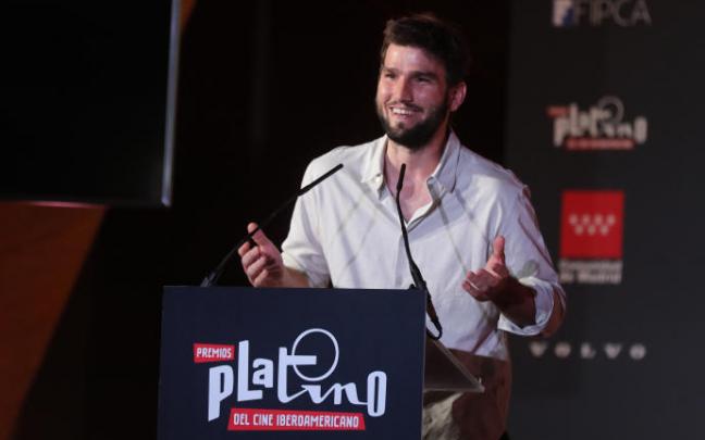 El compositor Lucas Vidal, interviene en la presentación de los nominados de la VIII Edición de Premios PLATINO. El compositor Lucas Vidal, interviene en la presentación de los nominados de la VIII Edición de Premios PLATINO.
