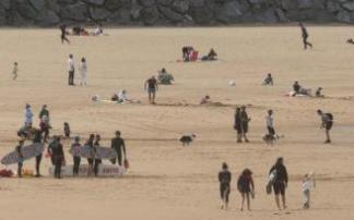E baño en las playas de Las Arenas y Gorliz vuelve a estar autorizado