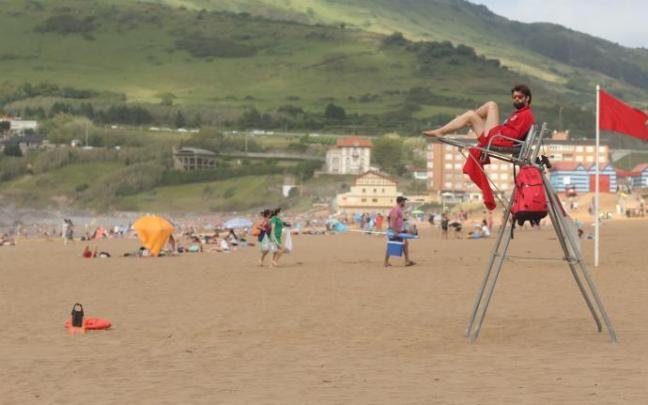 La Arena es una de las playas que tiene el baño prohibido de forma cautelar