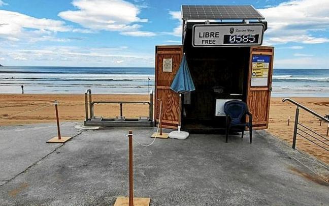 Las casetas se han movido de sitio para evitar aglomeraciones. Foto: N.G.