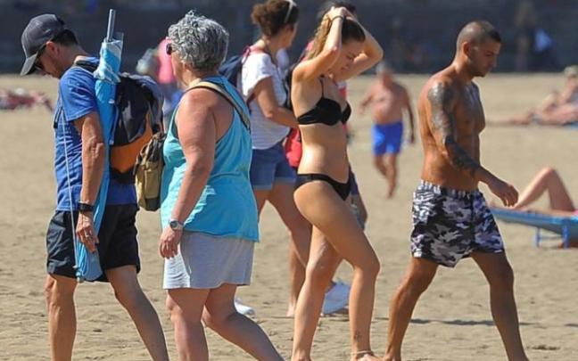 La mayoría de playas vizcaínas contarán con bandera verde La mayoría de playas vizcaínas contarán con bandera verde