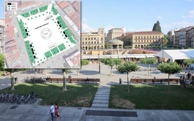 El nuevo espacio festivo con barras y dj's de Navarra Suma para San Fermín.