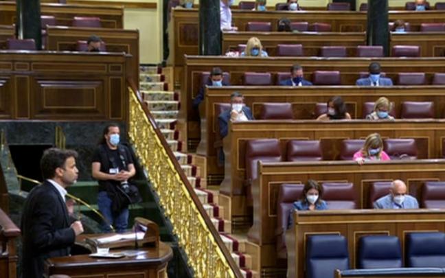 Momento de un pleno en el Congreso de los Diputados Momento de un pleno en el Congreso de los Diputados