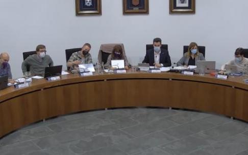 Sesión plenaria de este jueves por la tarde en Zizur.