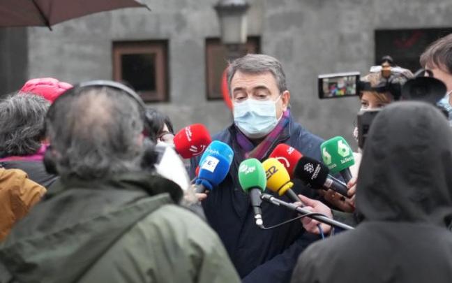 El portavoz del Grupo Vasco en el Congreso, Aitor Esteban. El portavoz del Grupo Vasco en el Congreso, Aitor Esteban.