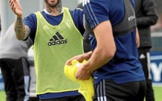 Rubén García, durante un entrenamiento. Foto: Oskar Montero